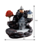 Incense Burner Zen Censer Holder, Mountains River Waterfall Aroma Smoke Fragrance Fireplace Backflow Decoration for Home