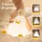 USB Rechargeable LED Night Light Cute Duck Cartoon Animals Silicone Lamp For Bedroom Living Room 2