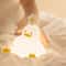 USB Rechargeable LED Night Light Cute Duck Cartoon Animals Silicone Lamp For Bedroom Living Room 6