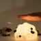 Cute Silicone Night Lights, Sheep Cartoon Bedroom Lamp, Rechargeable, Timing Dimming Sleep Night Light for Children