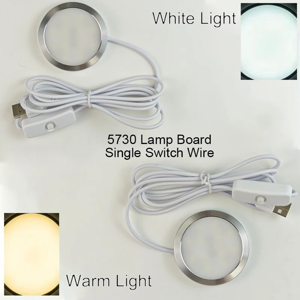 LED Lamp Kit Adjustable Light Kit LED Light Parts DIY Model Hardware ColdWarm Light Without Lamp Sh 4