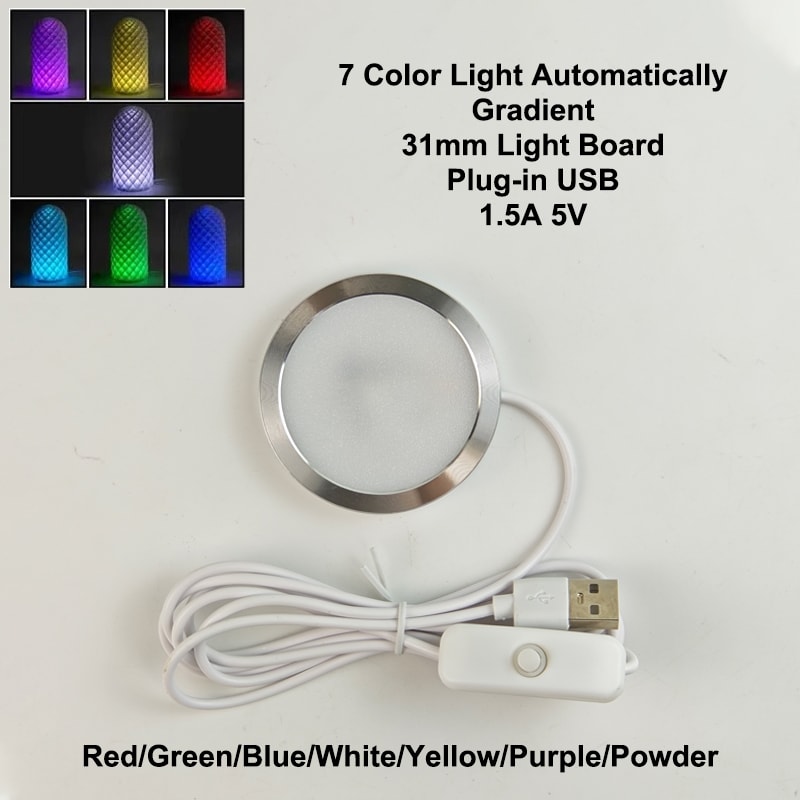 LED Lamp Kit Adjustable Light Kit LED Light Parts DIY Model Hardware ColdWarm Light Without Lamp Sh 5