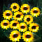 Solar Powered Sunflower Decorative Light, Waterproof Outdoor Light for Garden Courtyard Lawn Atmosphere Decor