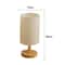 USB Plug Night Light, Style Lamp, LED Table Lamp, Simple Dimmable Fabric Lampshade, Living Room Bedroom Bedside