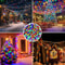 LED Solar String Lights, Solar Powered Xmas Outdoor Lights, Waterproof Starry Christmas Fairy Light for Party, Festival