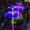 Color Changing Outdoor Lamp, Solar Jellyfish Lights, Waterproof Pathway Garden Decor for Lawn Lighting