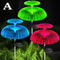 Color Changing Outdoor Lamp, Solar Jellyfish Lights, Waterproof Pathway Garden Decor for Lawn Lighting