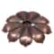 Alloy Incense Burner Stick Holder Plate, Buddhism Lotus Censer, Bronze Nasturtium Incense Burner for Meditation