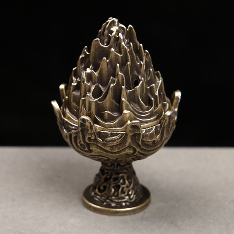 Incense Burner Tabletop Ornament For Home Office Decor Creative Portable Small Burner Collectible D 5