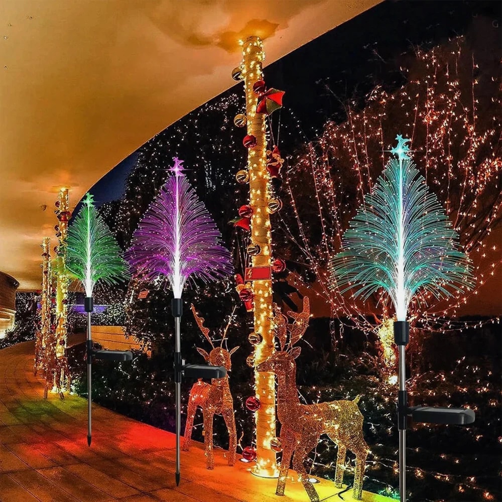 Solar LED Jellyfish Lights Outdoor Garden Decor Lawn Light Waterproof Patio Yard Pathway Decor 1