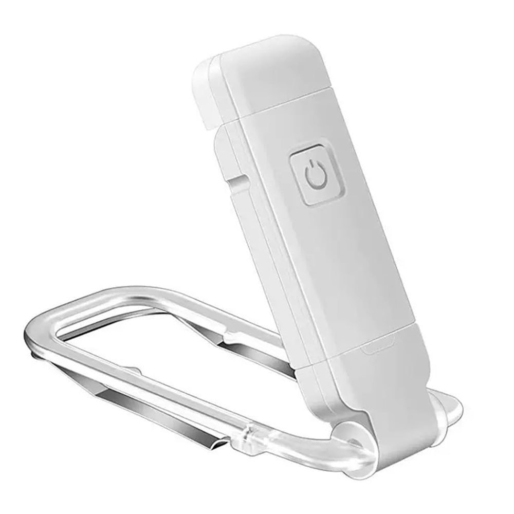 USB Rechargeable Book Light LED Reading Light Eye Protection Portable Clip Desk Light Bookmark Nigh