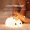 Silicone Patting Lamp Unicorn LED Rechargeable Night Lamp With Remote Control Dimmable Bedside Bedr 1