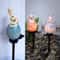 Solar Powered Waterproof Outdoor Lawn Lamp, Cute Rabbit Garden Ground Light, Pathway Patio Decor Lighting for Lawn