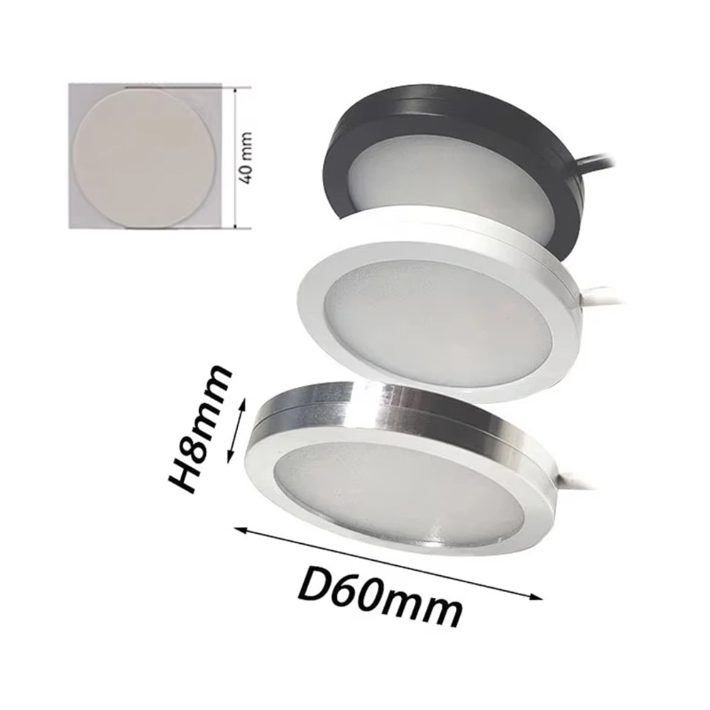 Adjustable LED Lamp Kit, LED Light Parts, DIY Model - Cold/Warm Light, Hardware Without Lamp Shell