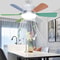 Fan Light With Remote Control Ceiling Light For Bedroom Kitchen Dining Room Garage Restaurant Shop 0