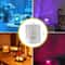 Rechargeable LED Water Ripple Projector Night Light Remote Control RGB Dimmable Crystal Table Lamp 3