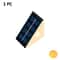 Outdoor LED Solar Step Lights Waterproof Auto On For Yard Garden Patio Driveway Fence Porch Post Ou 4