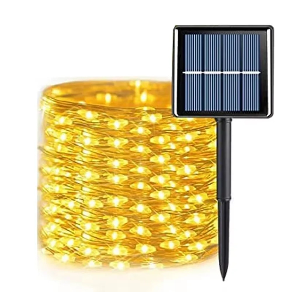 Solar String Fairy Lights Waterproof LED Outdoor Garland Solar Power Lamp For Garden Christmas Deco 0