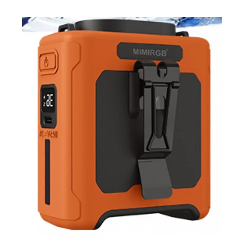 Portable Waist Hanging Neck Fan Strong Cooling Wind For Outdoor Work Travel Fishing Camping Farms 7