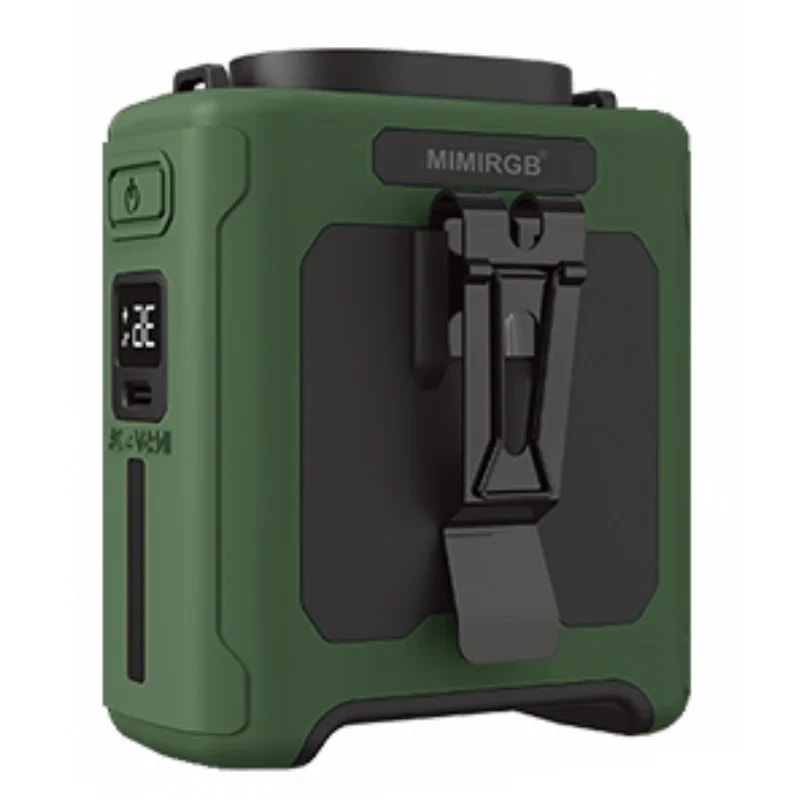 Portable Waist Hanging Neck Fan Strong Cooling Wind For Outdoor Work Travel Fishing Camping Farms 8