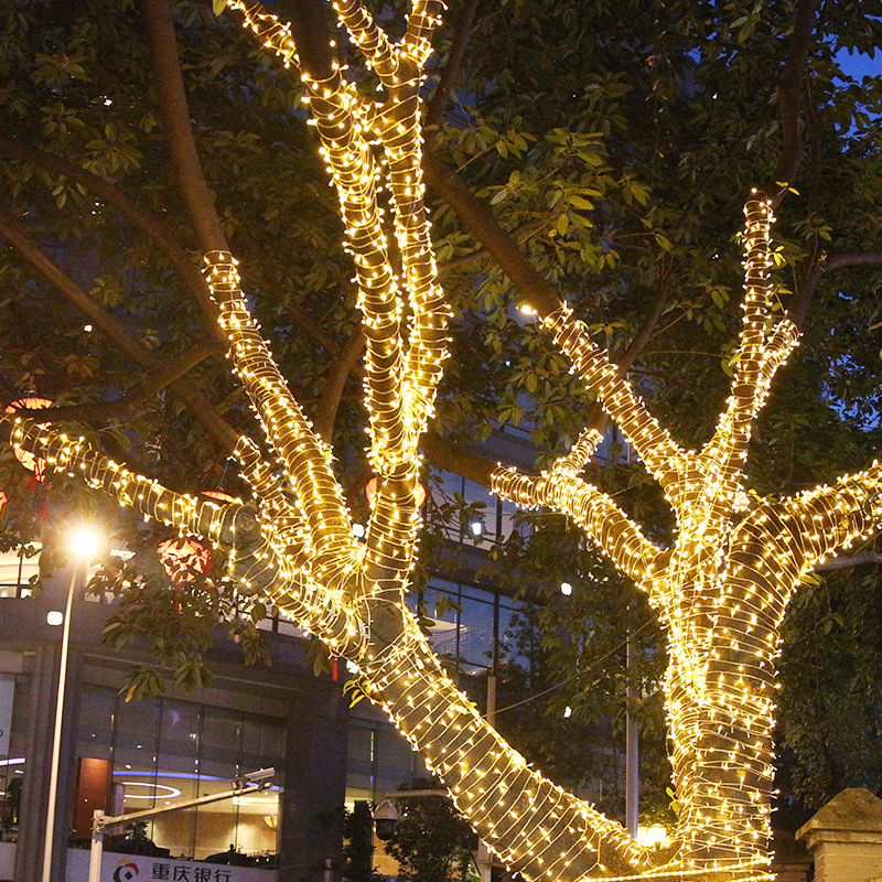 Solar Powered String Lights Waterproof Light For Christmas Halloween Wedding Party Decor Festival G 1