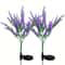 Lavender LED Light Outdoor Garden Light, Solar Powered Waterproof Lawn Decor, Perfect for Halloween, Christmas