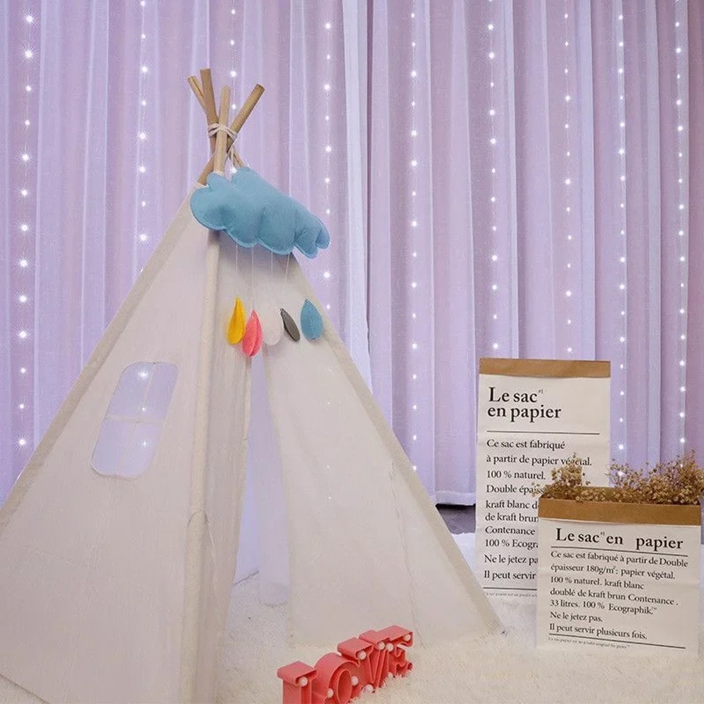 Window Curtain Lights Fairy Lights USB Powered Waterproof Lights Curtain Lights For Party Wedding F 1