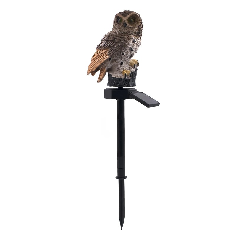 Solar Lamp Owl Animal Solar Garden Lights Solar Powered LED Light Waterproof Outdoor Garden Decorat 6