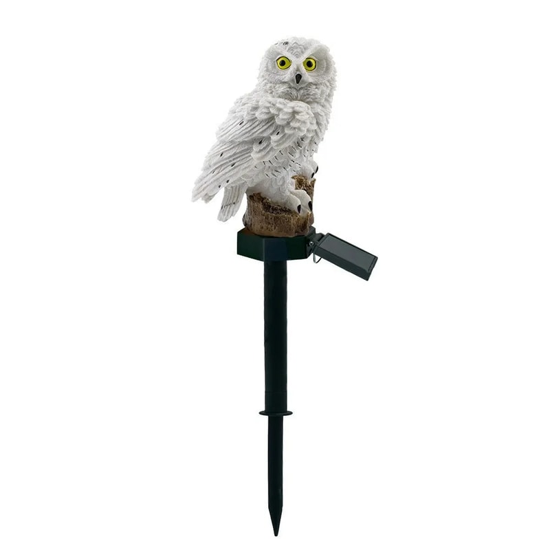 Solar Lamp Owl Animal Solar Garden Lights Solar Powered LED Light Waterproof Outdoor Garden Decorat 7