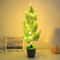 USB Plug Powered Simulated Plant LED Night Light Green Ivy Office Decor Indoor Landscape For Living 1