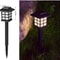 Solar Powered Outdoor Waterproof Walkway Landscape Light Small House Shaped Path Yard Patio Lawn Ni 7