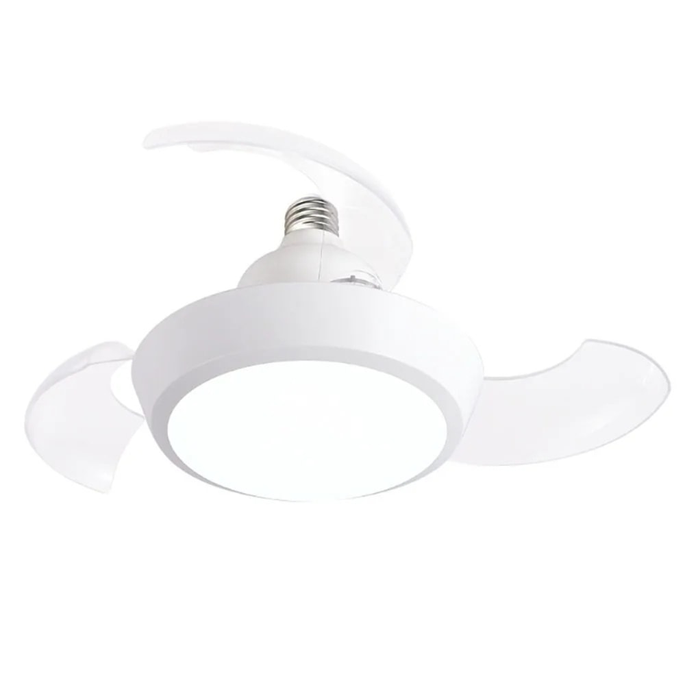 Retractable Ceiling Fan Light with Remote Control, Dimmable Speed Settings, Perfect Light for Room