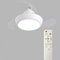 Retractable Ceiling Fan Light with Remote Control, Dimmable Speed Settings, Perfect Light for Room