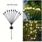 Solar Garden Firefly Light Waterproof Starburst Swing Lamp Outdoor Decorative Lamp For Path Yard 8
