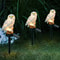 Owl Animal Solar Garden Lights, Solar Powered LED Lamp, Waterproof Solar Lights for Outdoor Garden Decoration