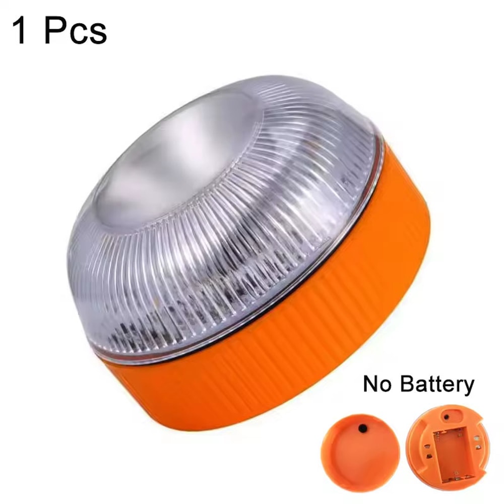 Waterproof Battery Powered Magnetic Induction Traffic Warning Light Multi Functional LED Road Warni 5