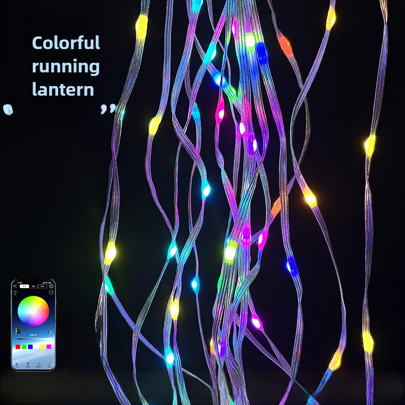Smart String Light With APP And Remote Control Multicolor Fairy Light USB Powered Waterproof For Ch 2