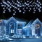 Solar Icicle Outdoor Christmas Lights Waterproof Fairy Lights Modes For Home Party Halloween Holida 3