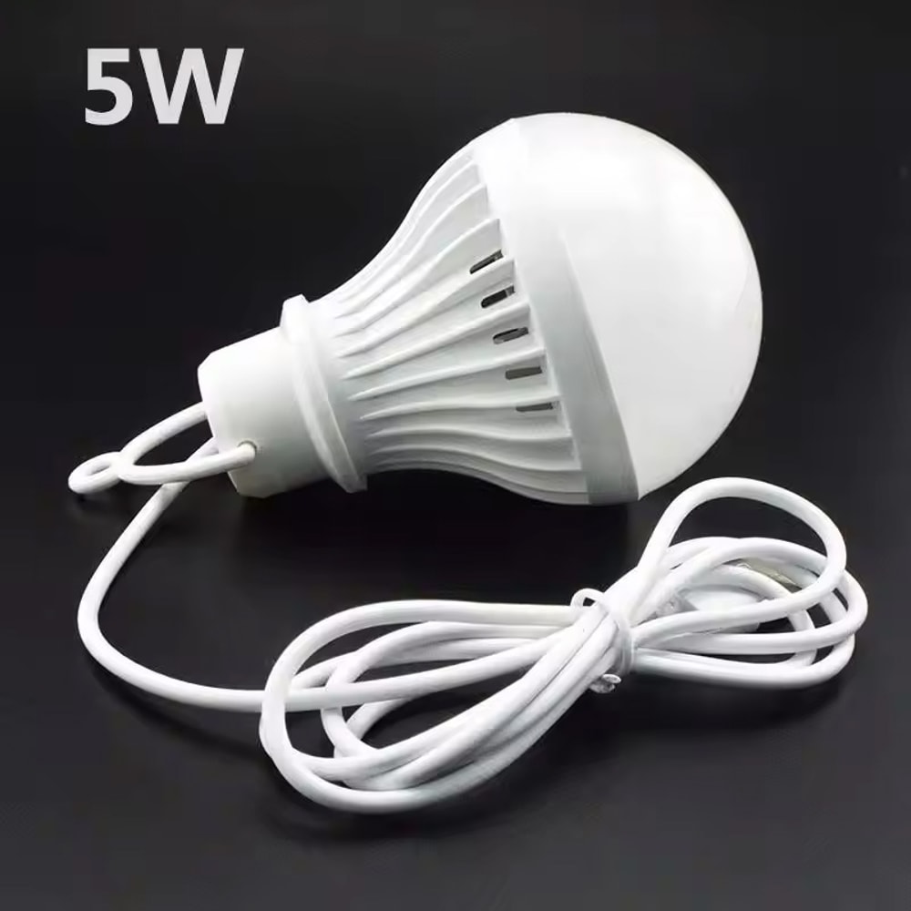 USB Plug Bulb Lamp Portable Emergency Lamp For Camping Lantern Lamp For Reading Outdoor Tent Indoor 7