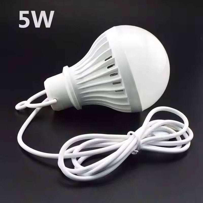 USB Plug Bulb Lamp Portable Emergency Lamp For Camping Lantern Lamp For Reading Outdoor Tent Indoor 7