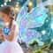 Battery Powered Dreamy Fairy Wings Costume Accessory Angel Wings Girl Performance Props For Kids El 1