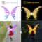Battery Powered Dreamy Fairy Wings Costume Accessory Angel Wings Girl Performance Props For Kids El 3