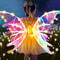 Battery Powered Dreamy Fairy Wings Costume Accessory Angel Wings Girl Performance Props For Kids El 5