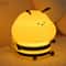 Bee Cartoon Animals Silicone Lamp LED USB Rechargeable Night Light Touch Control For Children Sleep 0