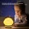 Bee Cartoon Animals Silicone Lamp LED USB Rechargeable Night Light Touch Control For Children Sleep 5