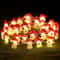 LED Mushroom Light Copper Wire Light String Micro Landscape Decorative Light For Easter Colorful Li 0