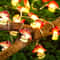 LED Mushroom Light Copper Wire Light String Micro Landscape Decorative Light For Easter Colorful Li 1