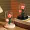 Battery Powered Creative Eternal Rose Night Light Valentines Day Gift Bedroom Living Room Decor Lig 0