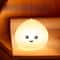 Creative Baozishaped Baby Night Light Battery Powered Silicone Soft Light Eye Protection For Bedroo 2