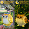 Owl Hanging Solar Lanterns, Waterproof Metal Decorative Solar Lights for Garden, Patio, Yard, Table, Pathway Outdoor